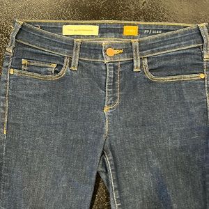Pilcro and the Letterpress Anthropologie Serif Fit Skinny Jeans Petite Size 27